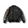 Bathing Ape Coat Autumn and Winter Fashion Brand Camouflage Sleeve Thickened Men's Casual Cotton-Padded Clothes Coat