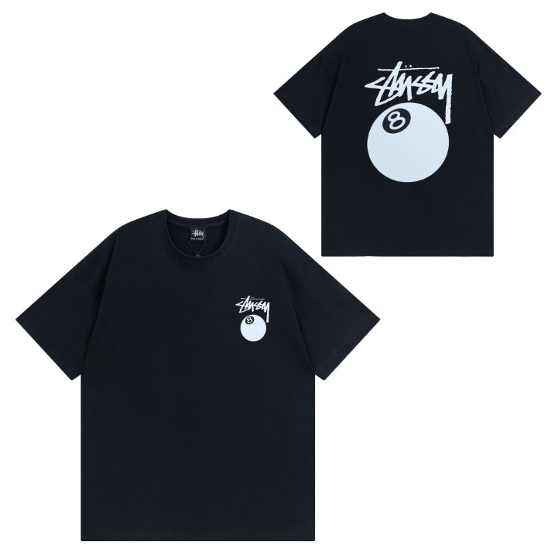 Stussy T-Shirts Casual Versatile Loose T-Shirts Couple