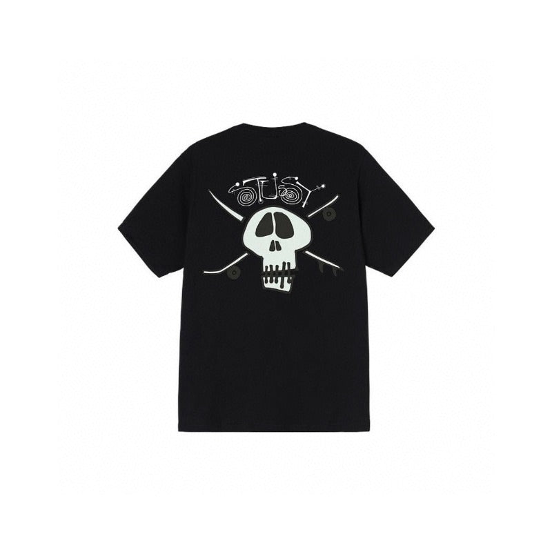Stussy T-Shirts Casual Loose Couple T-Shirts