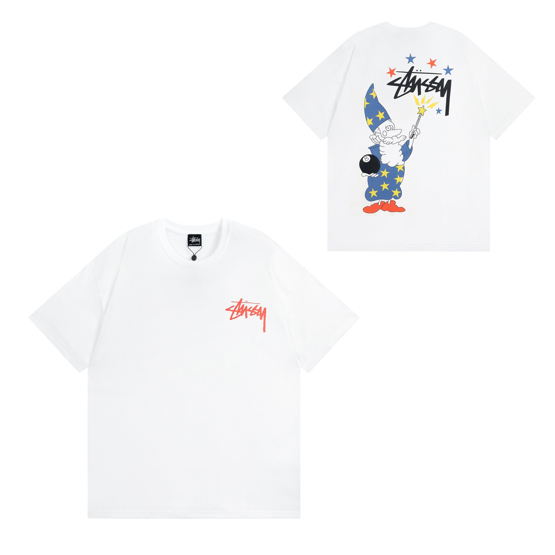 Stussy T-Shirts Casual Versatile Loose T-Shirts Couple