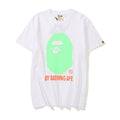 Bathing Ape T-Shirt Cartoon Round Neck Summer Loose Printed Plus Size Short-Sleeved Casual T-shirt