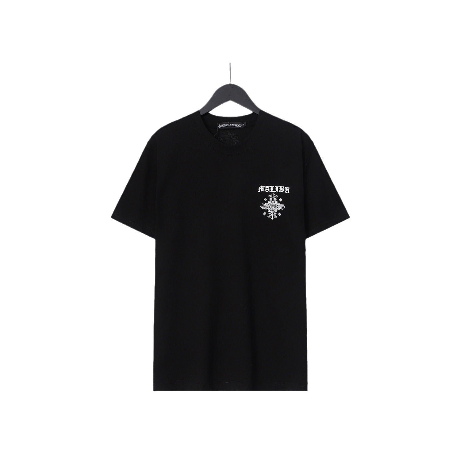 Chrome Heart T Shirts Sanskrit Cross Horseshoe Letter Flower Short Sleeve T-Shirt