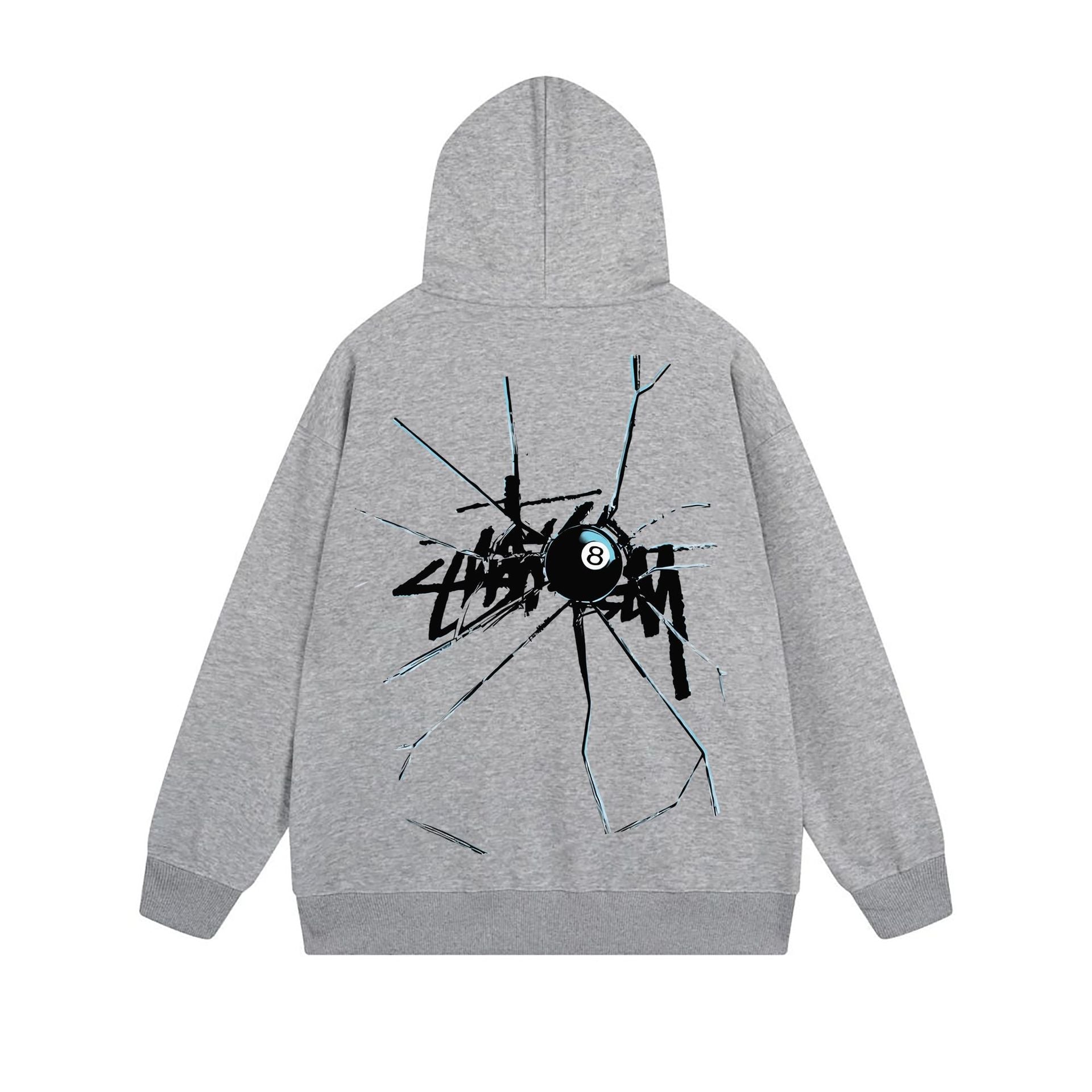 Stussy Hoodie Zip Cardigan Hooded Sweater