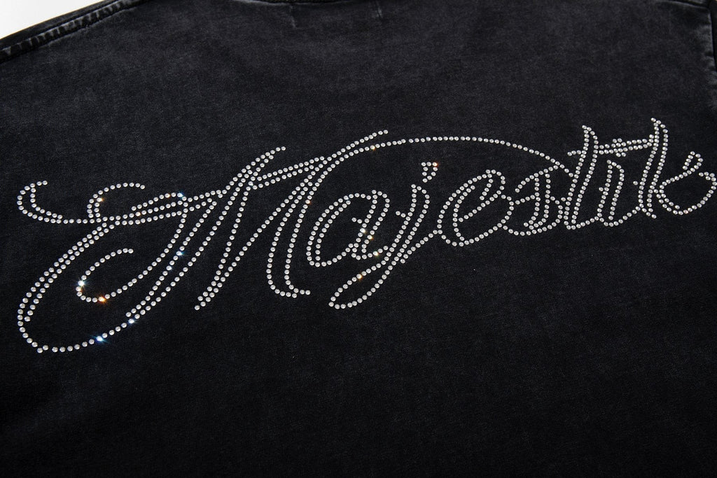 MAJESTIK Football Dog Graphic Short-Sleeve T-Shirt ¡ª detail