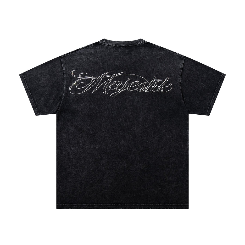 MAJESTIK Astronaut Trophy Graphic T-Shirt ¡ª back