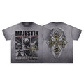 MAJESTIK Winged Cross Graphic T-Shirt ¡ª hero