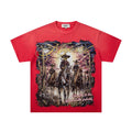 MAJESTIK Western Horse Graphic T-Shirt ¡ª hero
