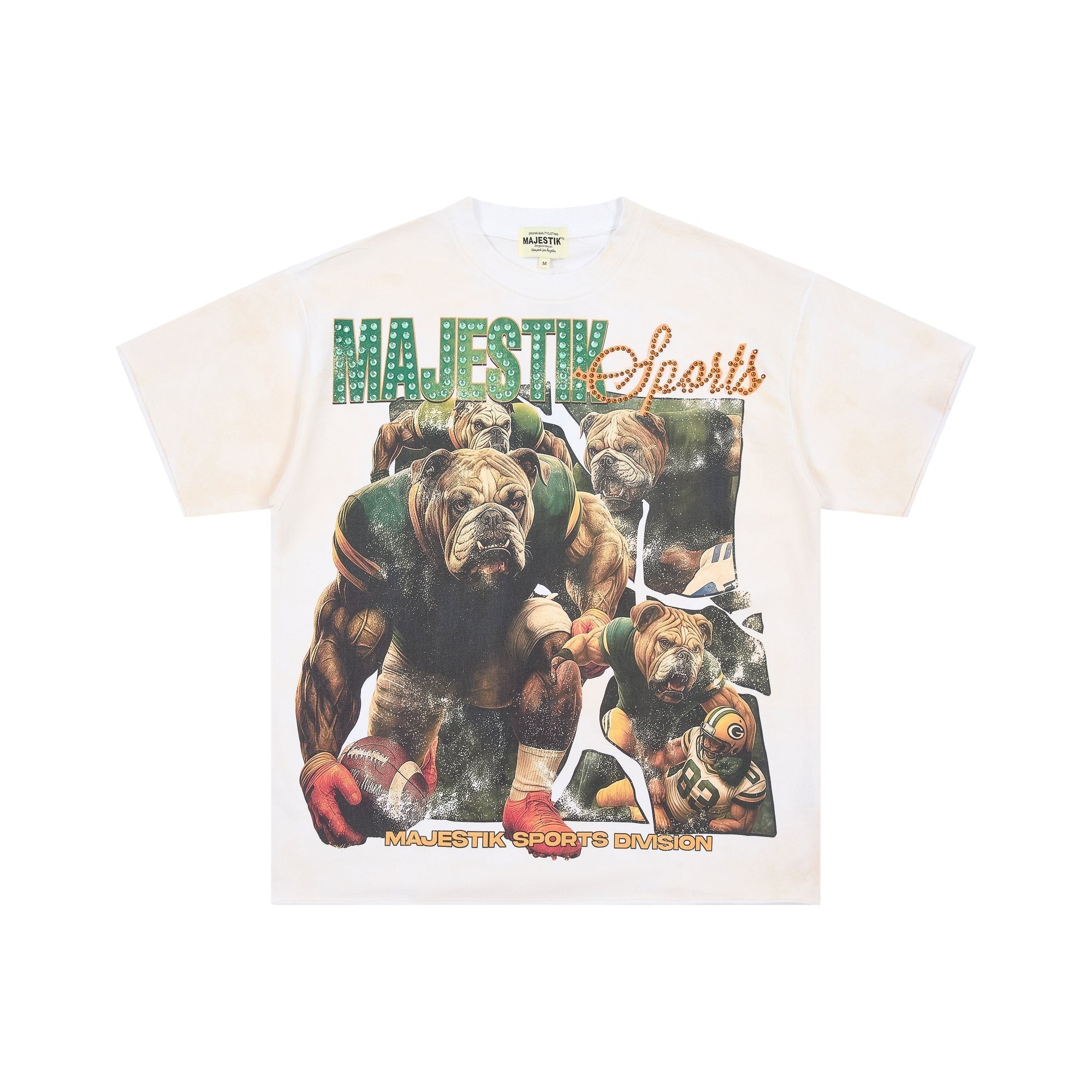 MAJESTIK Bulldog Graphic Short-Sleeve T-Shirt ¡ª hero