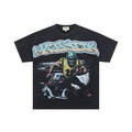 MAJESTIK Bulldog Football Graphic Cropped T-Shirt ¡ª hero