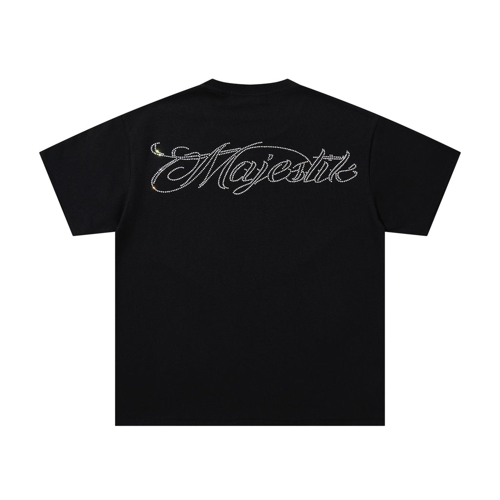 MAJESTIK Script Back Graphic T-Shirt ¡ª back