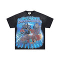 MAJESTIK City View Rhinestone Football Graphic T-Shirt ¡ª hero