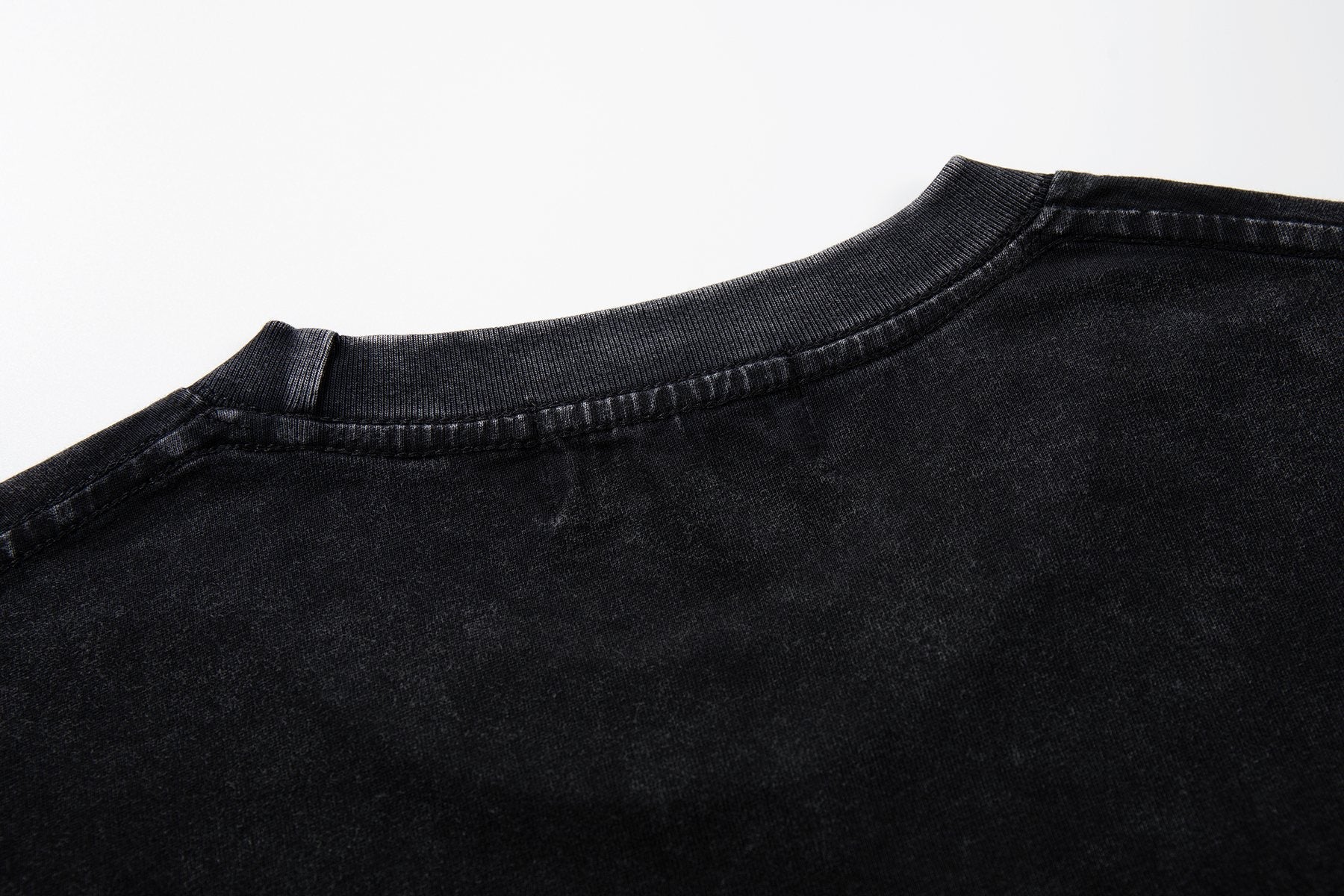 MAJESTIK Racing Graphic Washed Black T-Shirt ¡ª detail
