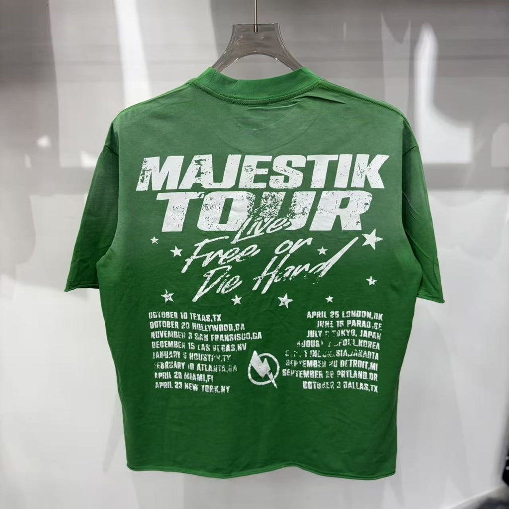 MAJESTIK Tour Graphic Short-Sleeve T-Shirt ¡ª front