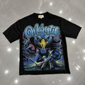 MAJESTIK Eagle Script Graphic Short-Sleeve T-Shirt ¡ª hero