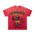 MAJESTIK Washed Red Graphic Short-Sleeve T-Shirt ¡ª hero