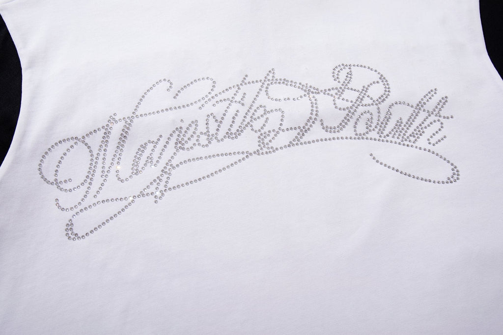 MAJESTIK Car Graphic Zip-Front Short-Sleeve T-Shirt ¡ª detail