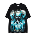 MAJESTIK Alien Skull Wing Graphic T-Shirt ¡ª hero